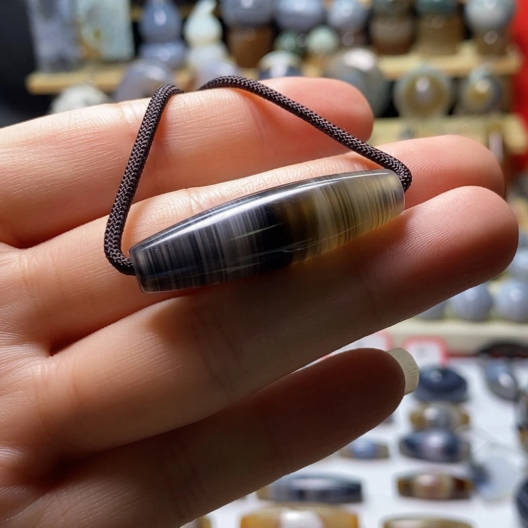 玛瑙/玉髓未镶嵌颈饰精品缠丝