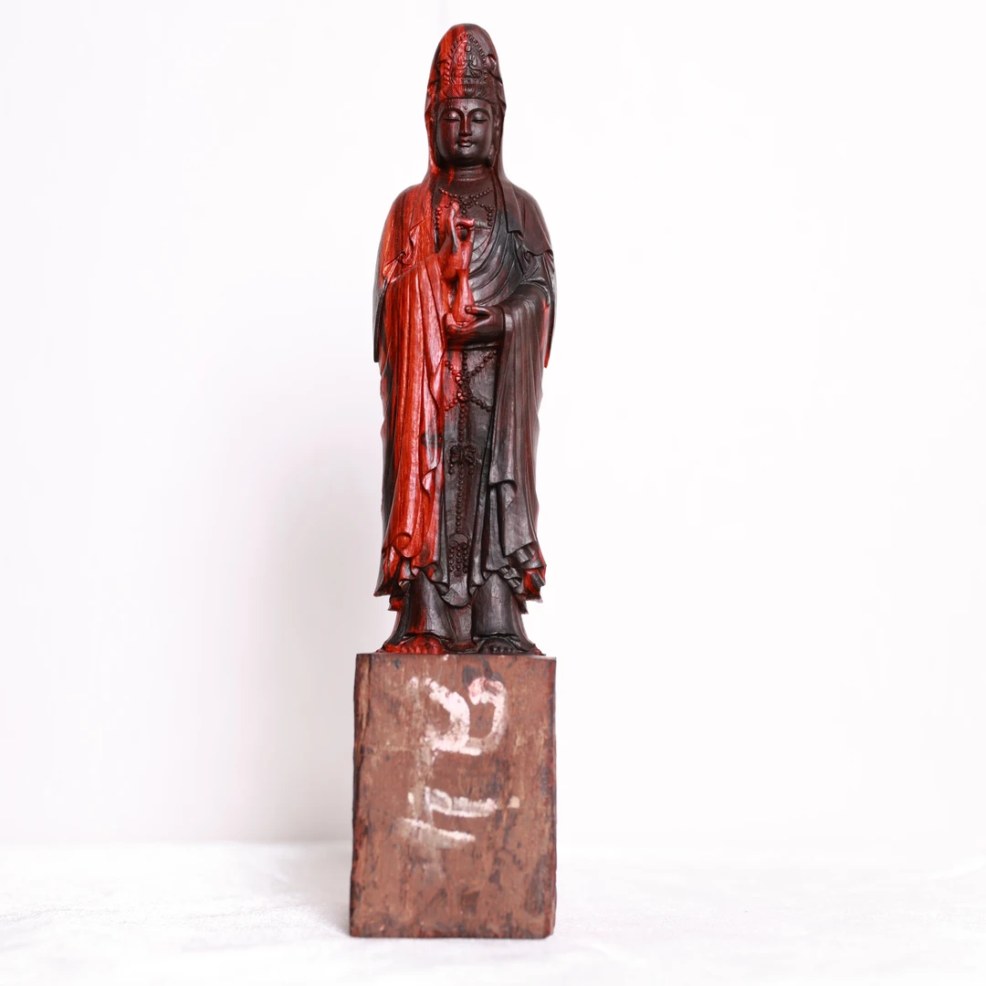 n29017 印度小叶紫檀-观音