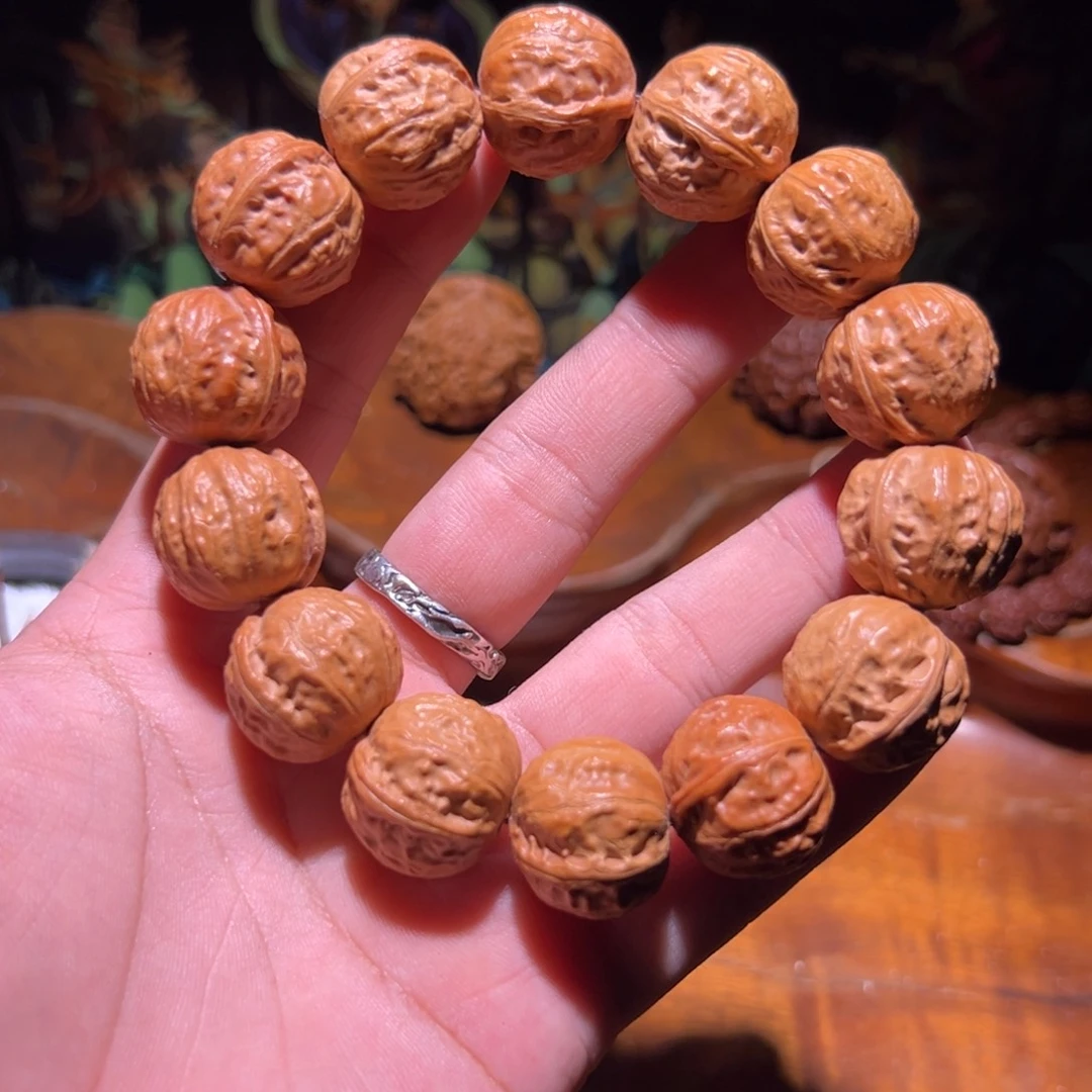 文玩核桃把件20-21精挑方墩精品手串
