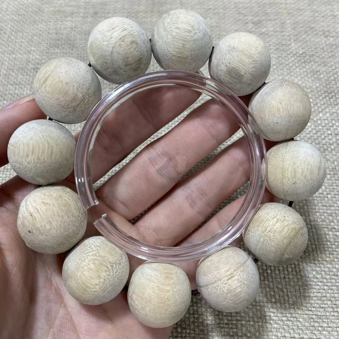 W161 香樟木 卡20mm单圈手串