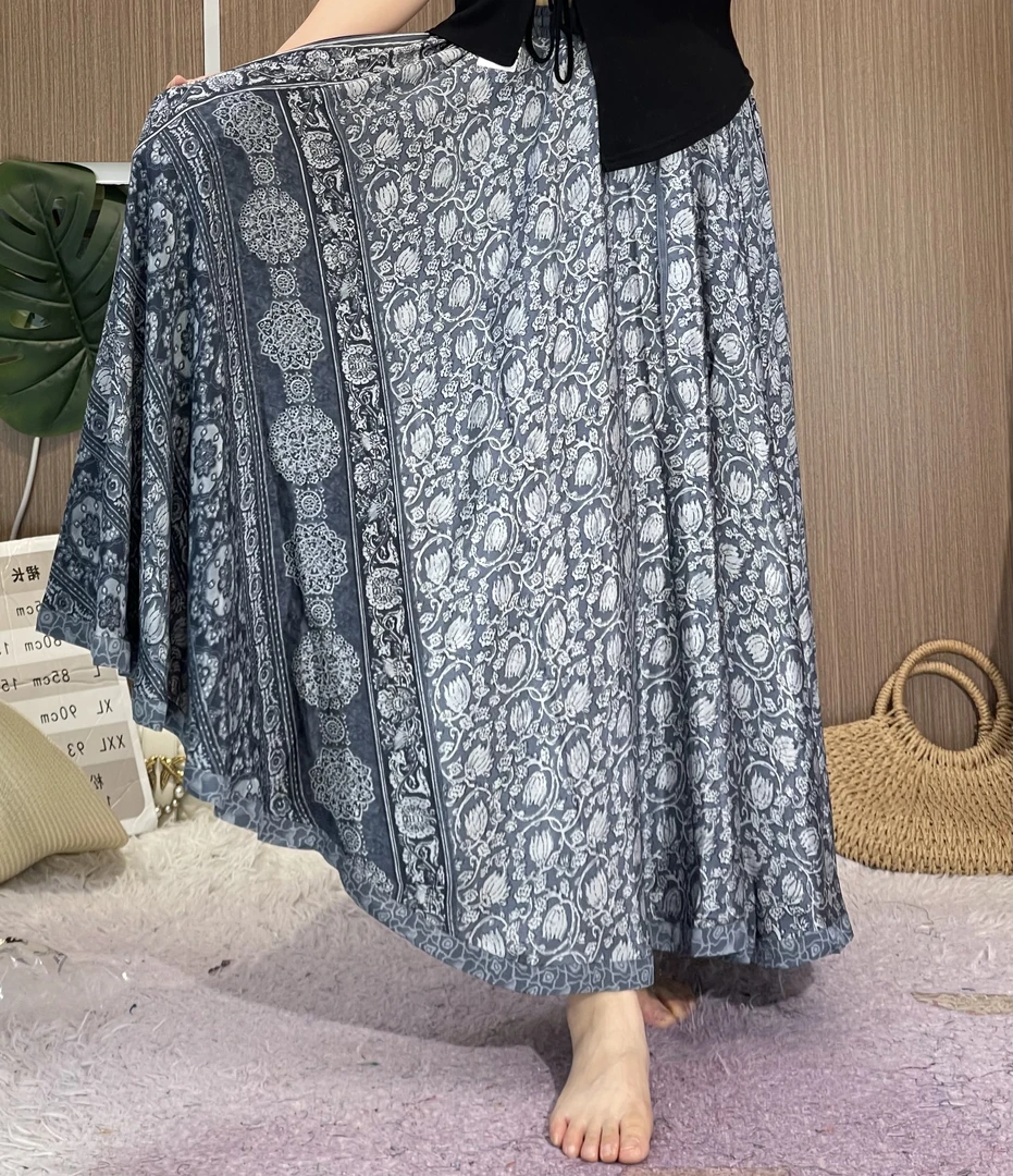 893 灰色 Aarani 尼泊尔高端大摆裙