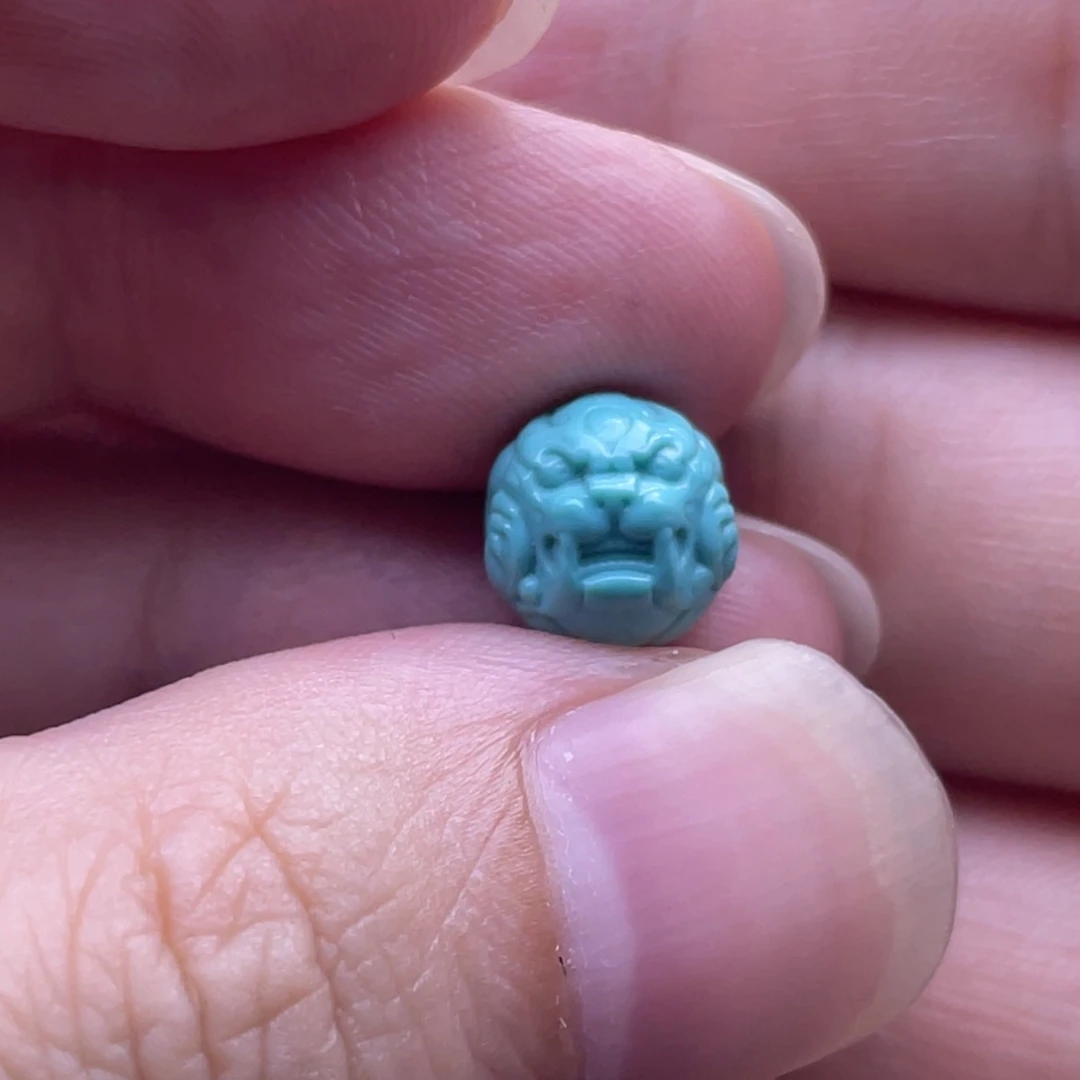 未镶嵌绿松石珠宝奇石卡9