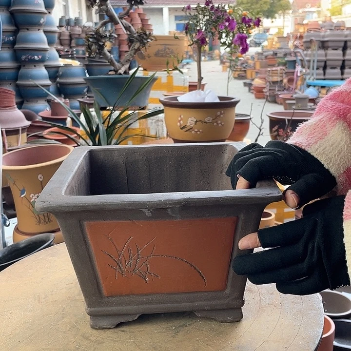 紫砂宜兴紫砂26红四方