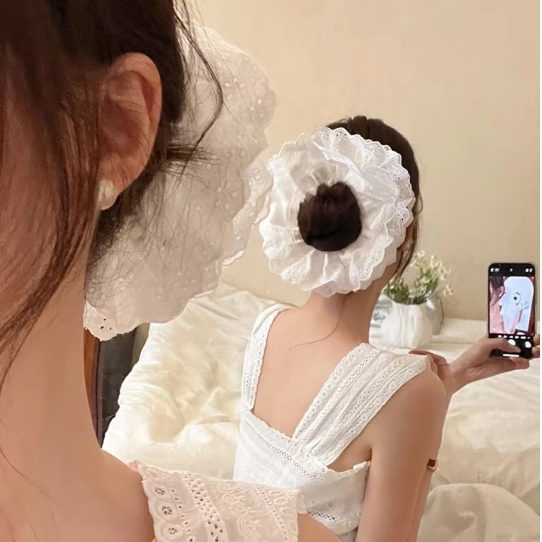 【全场满两单飞】韩系高级感发饰发圈小蛮腰高级感大肠圈时尚头饰