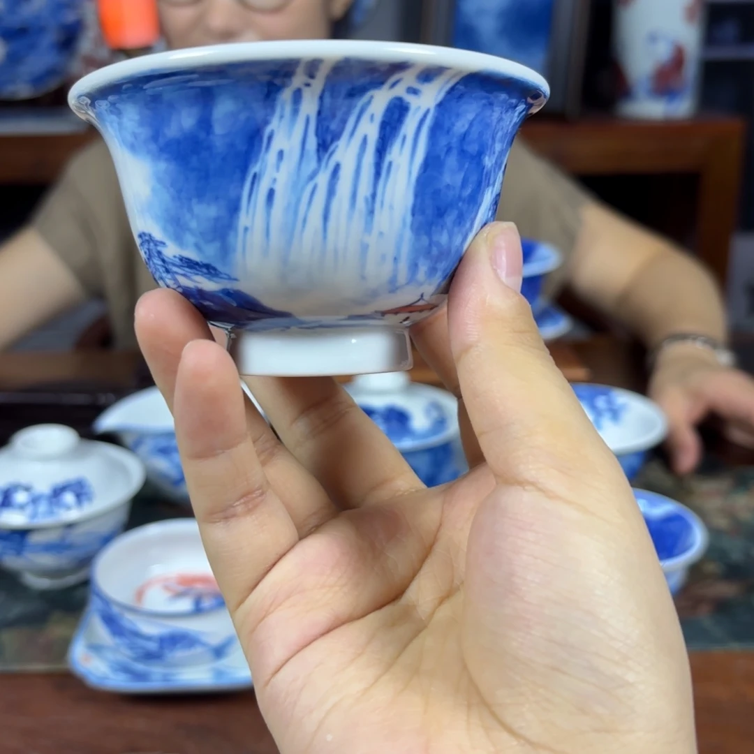 丽***亮国一王老师手绘山水