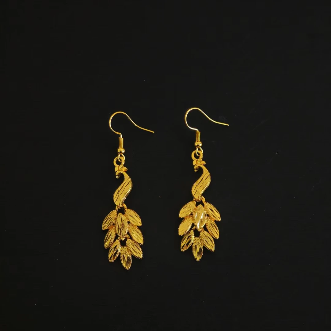 【南非定制】经典高级轻奢大气百搭耳饰JD214634