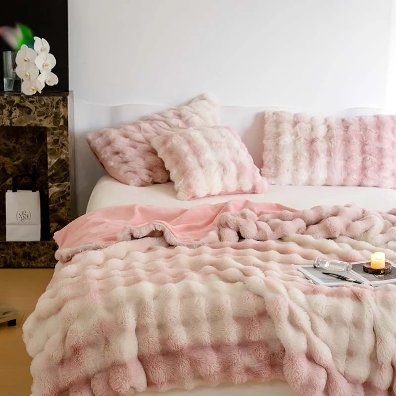 【波斯绒毯】撸猫感轻奢盖毯高级感沙发午睡毯办公室披肩毯细腻