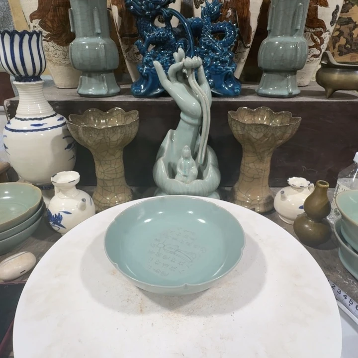 茶盏手工制作陶瓷摆件