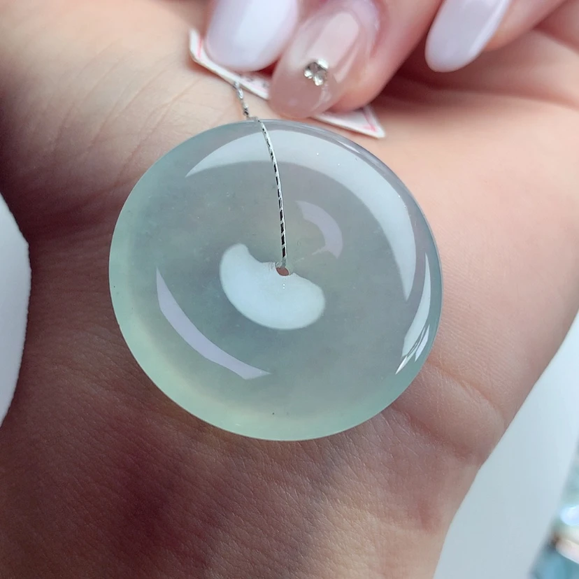 【闪购商品】颈饰未镶嵌翡翠尺寸32.8-6.3