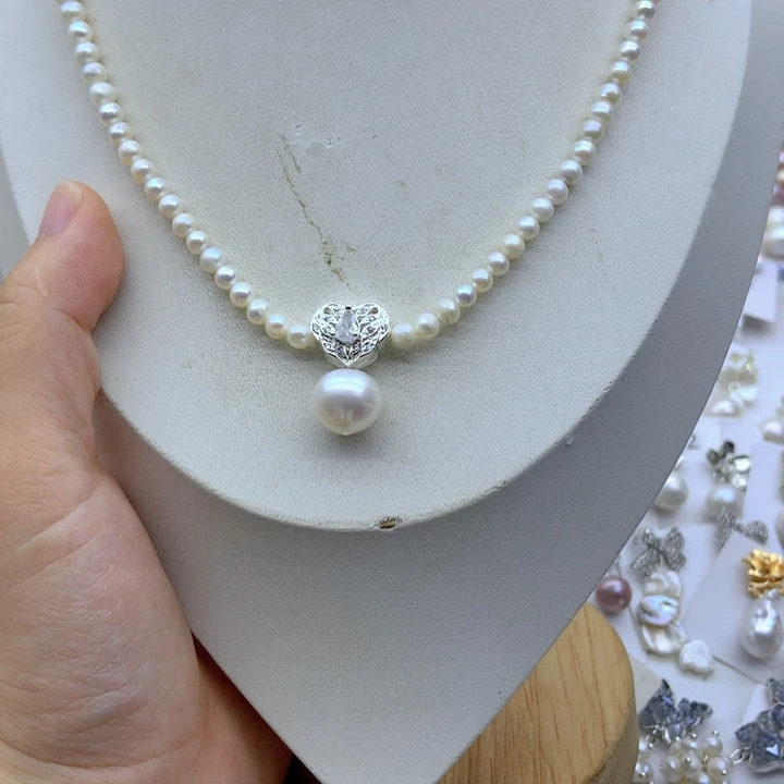 淡水珍珠未镶嵌颈饰