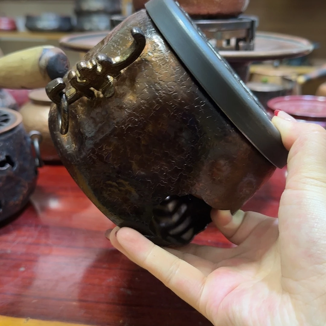 紫铜手工制作摆件