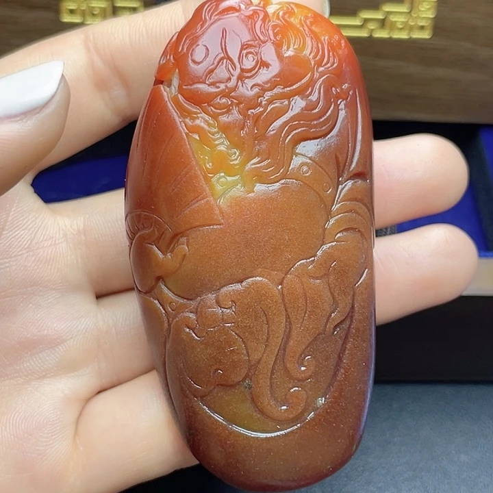 和田玉挂件未镶嵌用****5T