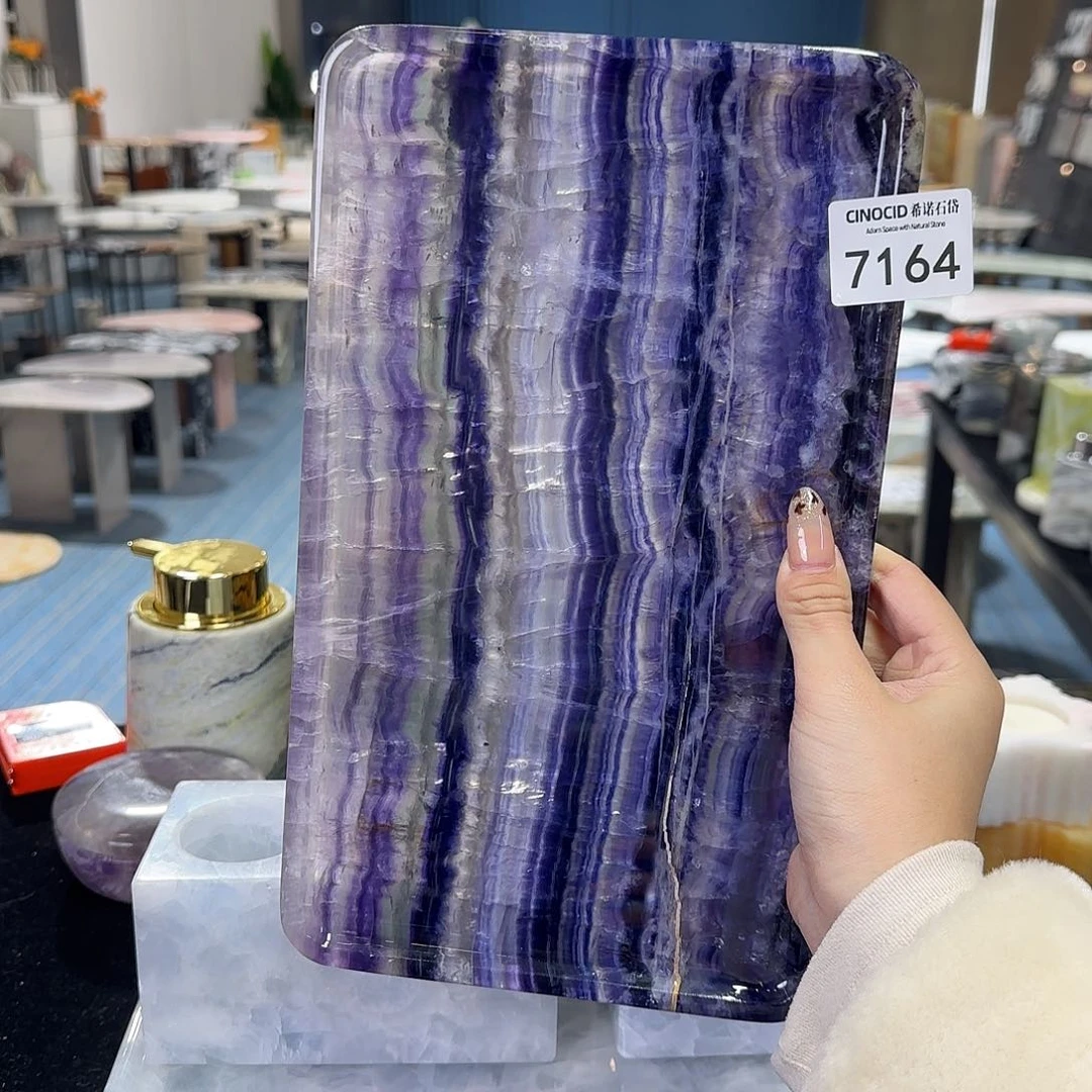 7164紫莹石超大盘