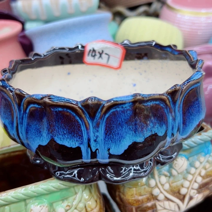 有孔，满10元发货多肉陶瓷花盆