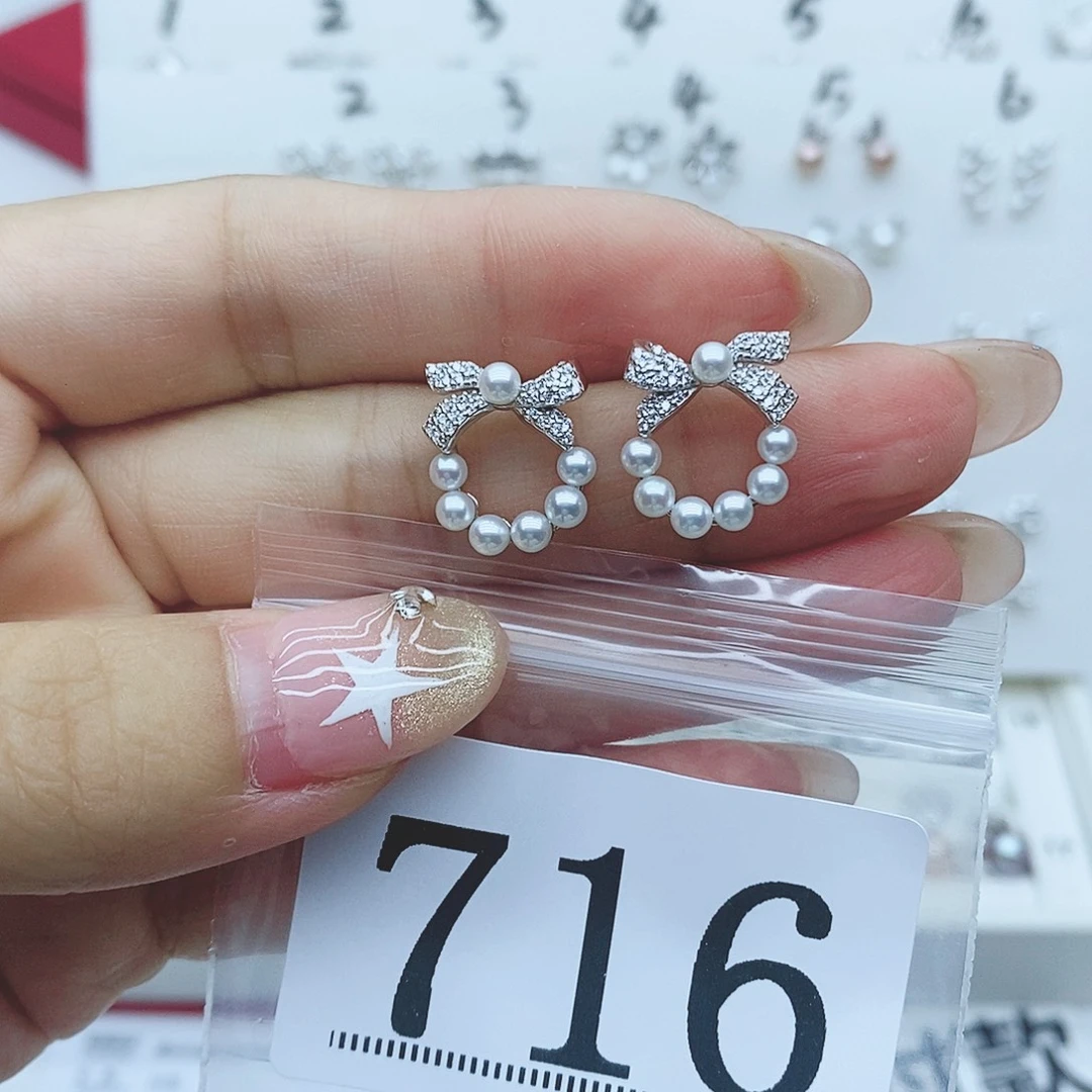 :***)银S925镶嵌珠宝奇石淡水珍珠716