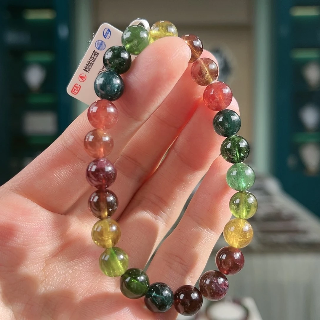 （多样性发一件）9mm未镶嵌碧玺