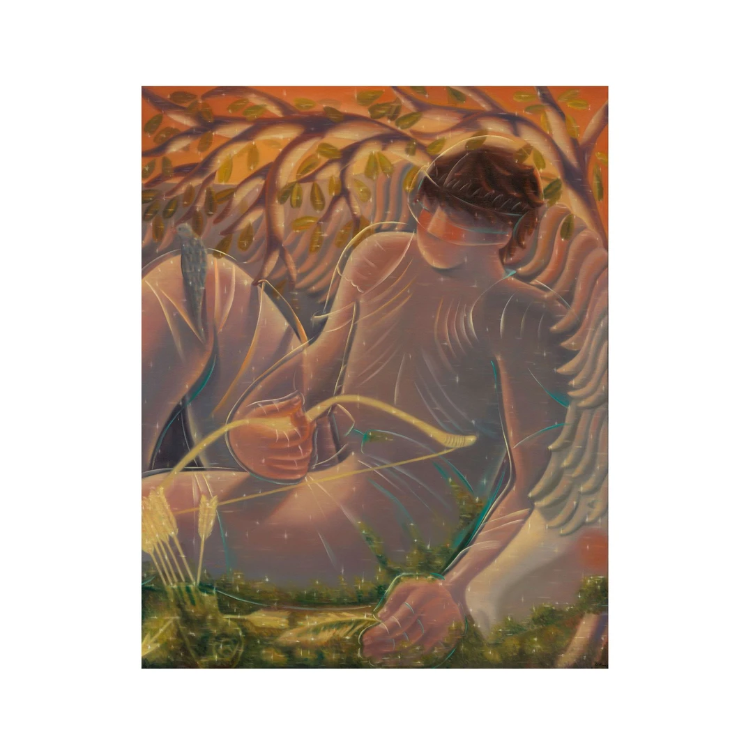 蹬红走绿 | 王金博 当代艺术家情绪意境人物形象绘画原作艺术收藏