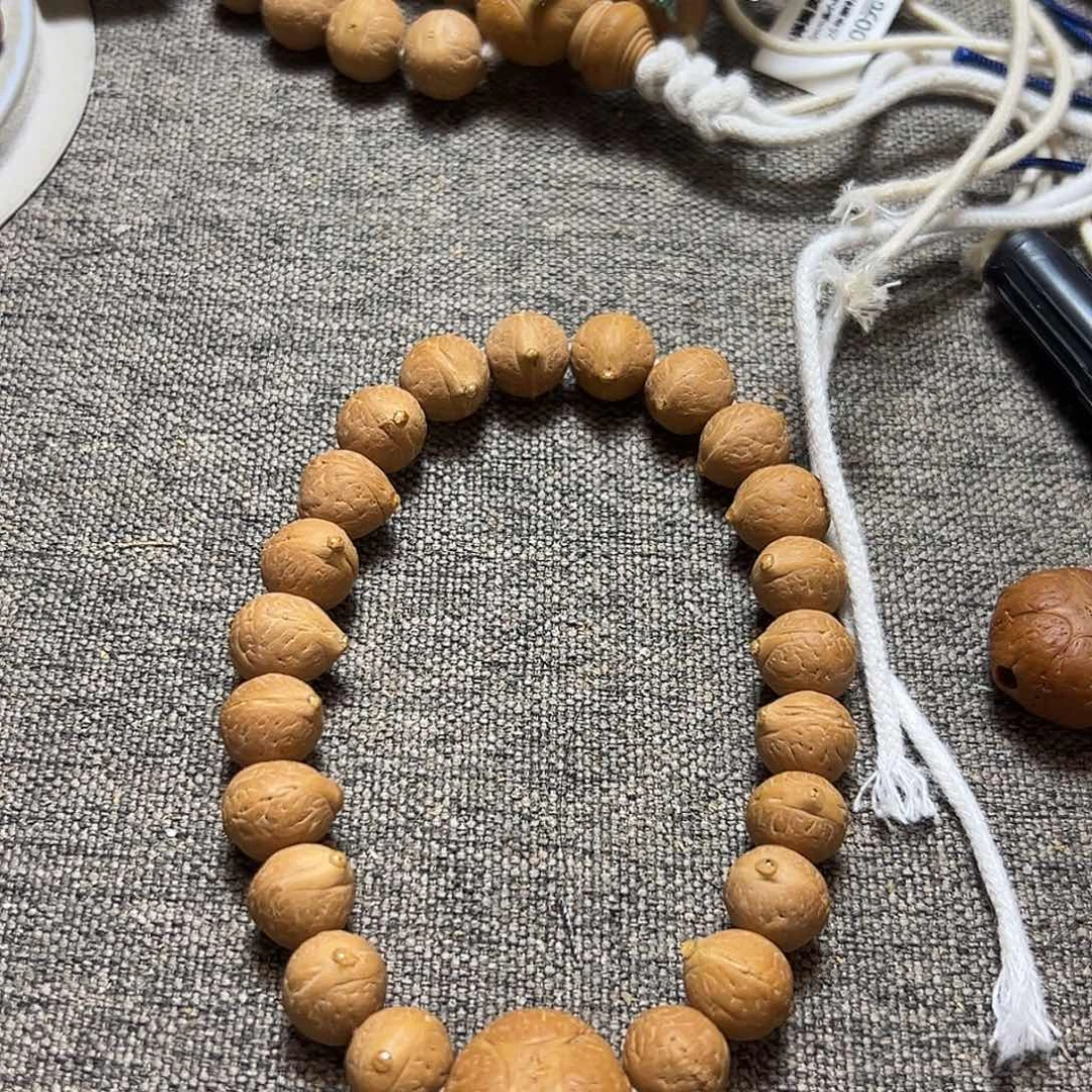 凤眼菩提手串10.5mm实心籽25年新籽