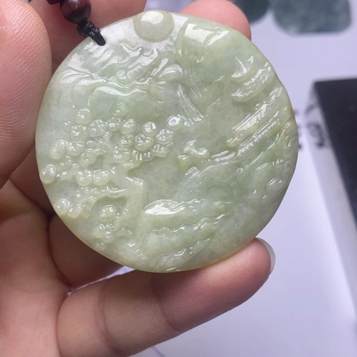 颈饰未镶嵌翡翠翡翠