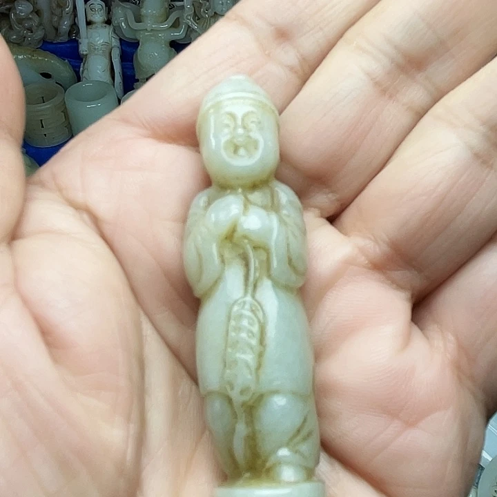 和田玉（青白玉）未镶嵌颈饰