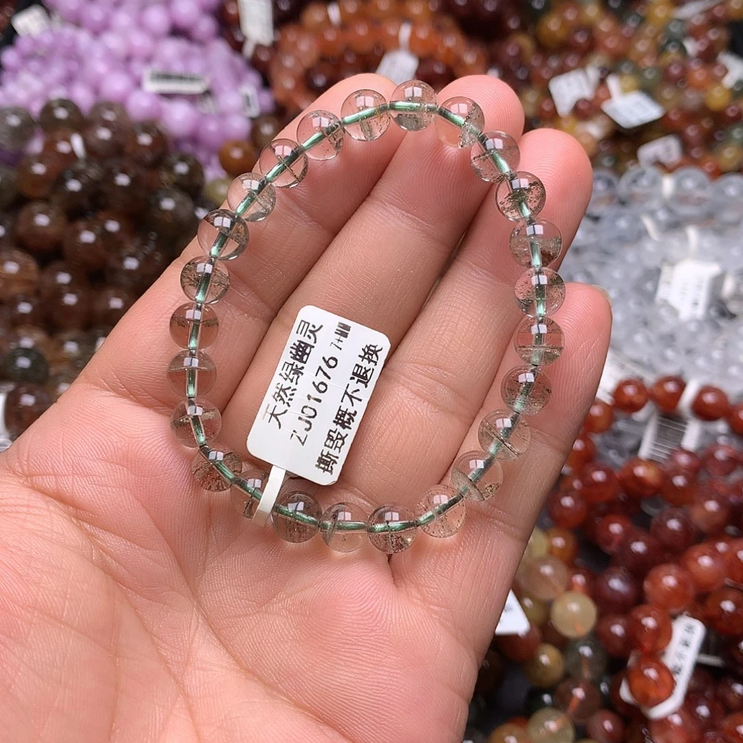 水晶手链未镶嵌，，