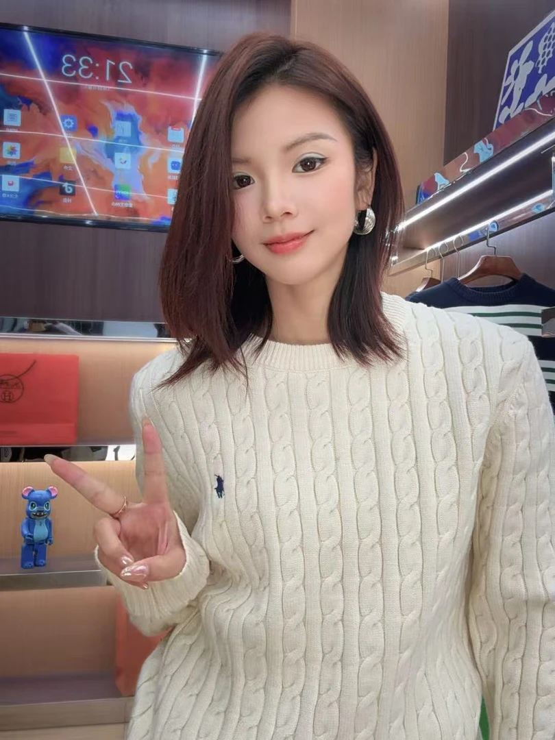 （赖赖)男士时尚休闲翻领拼色百搭毛衣外套