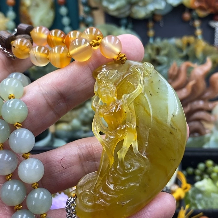 【闪购商品】未镶嵌岫玉吊坠