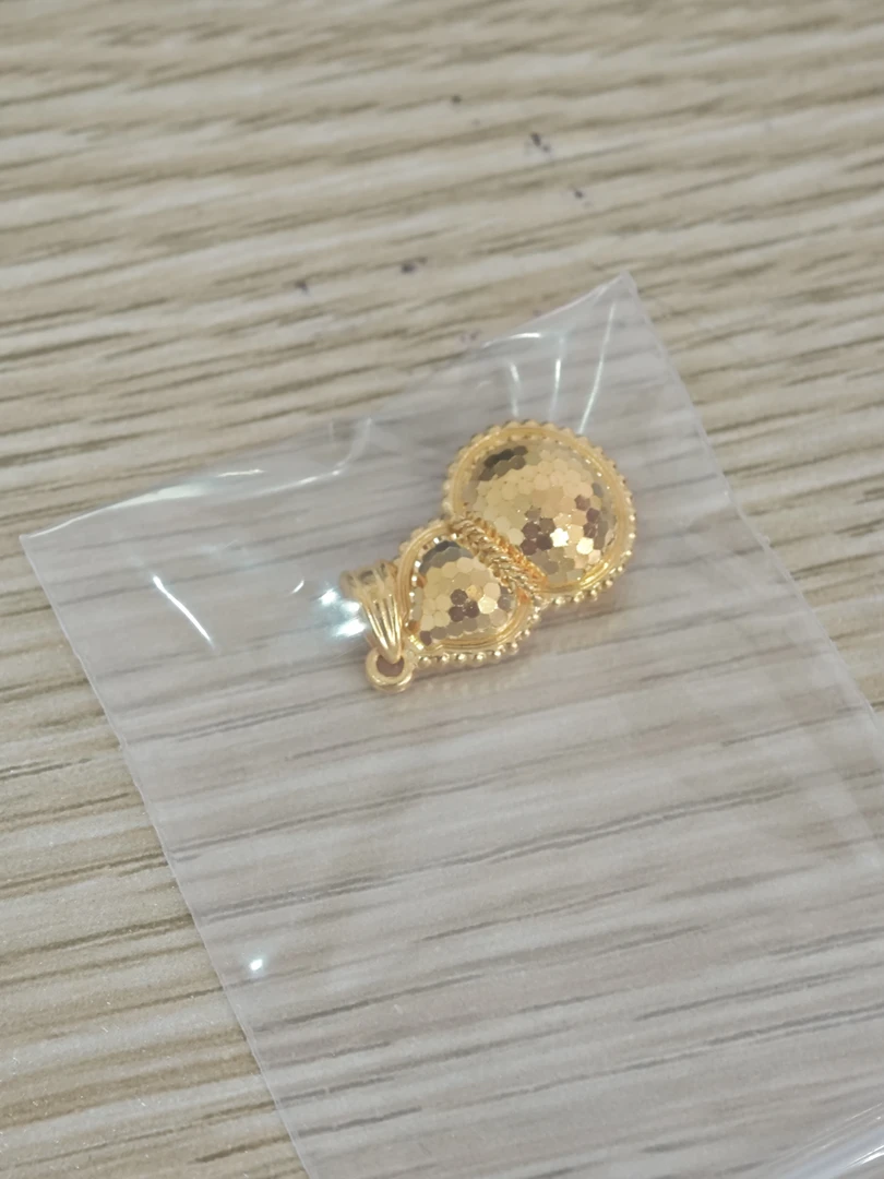 足金999 双层鱼鳞葫芦 2.95 y
