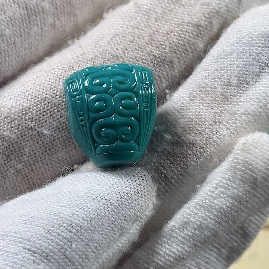 绿松石未镶嵌三通13/10/15