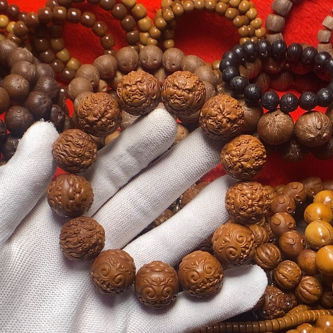 紫金鼠手串蘰****║文玩紫金鼠