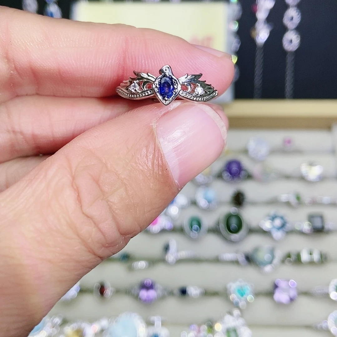 【闪购商品】戒指蓝宝石未镶嵌