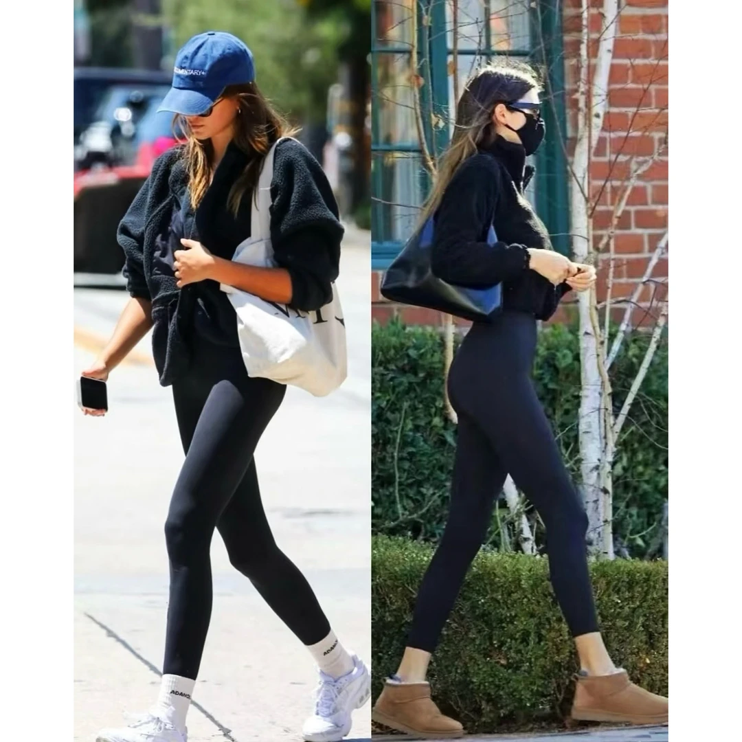 亏清！人手必入 高腰裸感提臀紧身九分瑜伽打底裤 BunnyXu丨L0731K