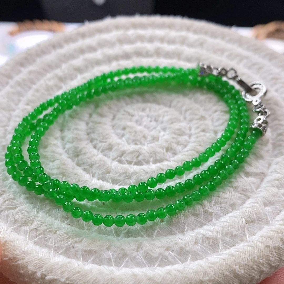 颈饰未镶嵌翡翠小米珠