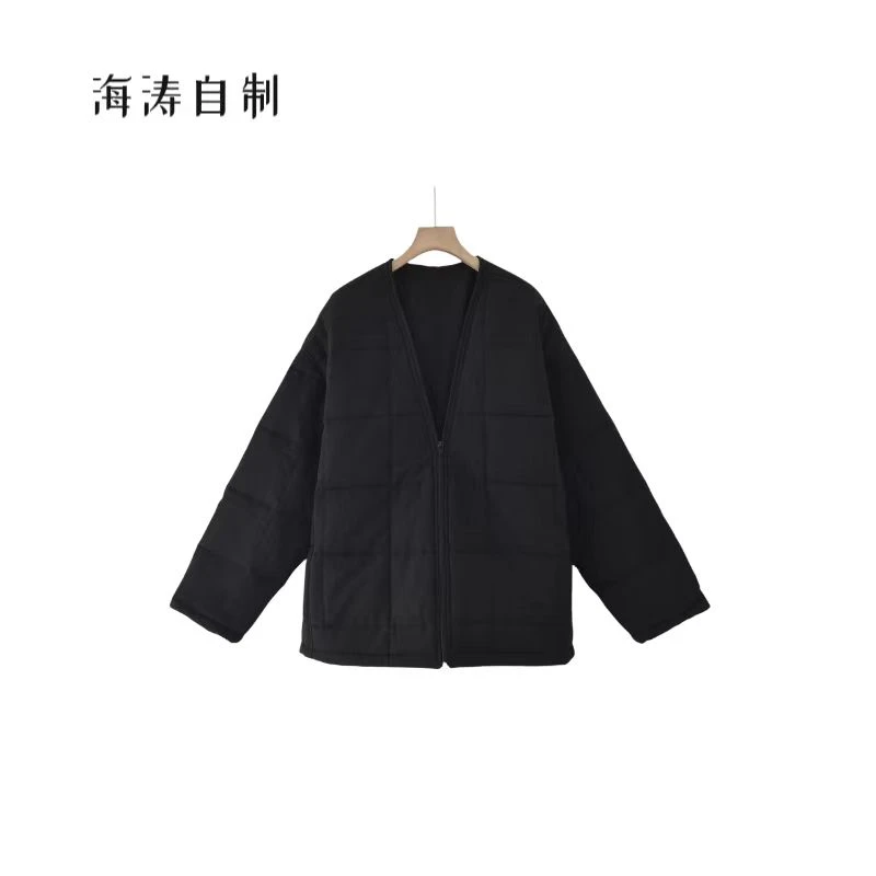 【海涛大叔】山系机能V领简约棉服 MJZ70088