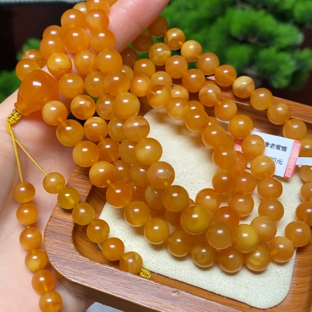【闪购商品】蜜蜡颈饰未镶嵌项链