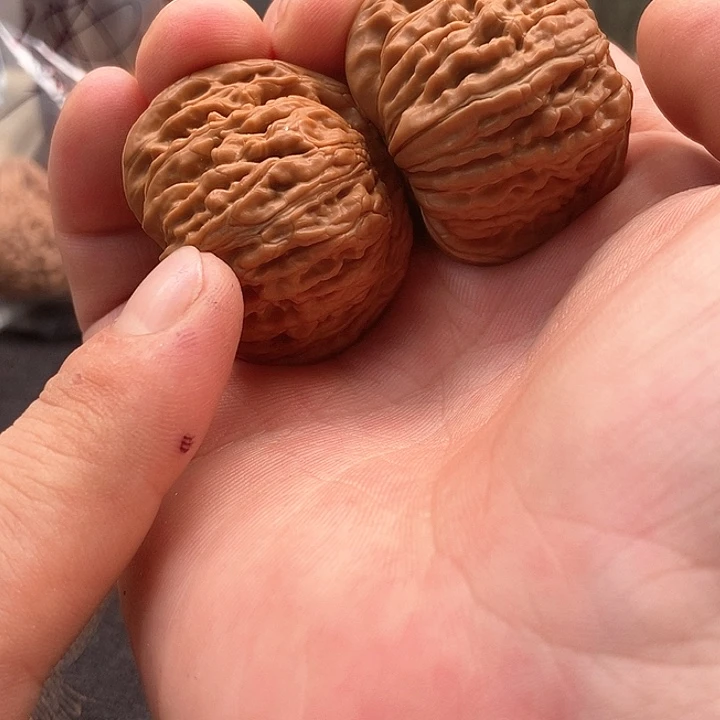 荒***行文玩核桃把件40汉高楼全品