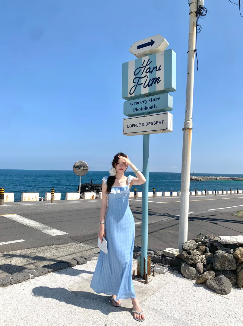 EIA一尧【恋夏指南】韩系纯欲小飞袖连衣裙气质俏皮少女氧气裙ins夏