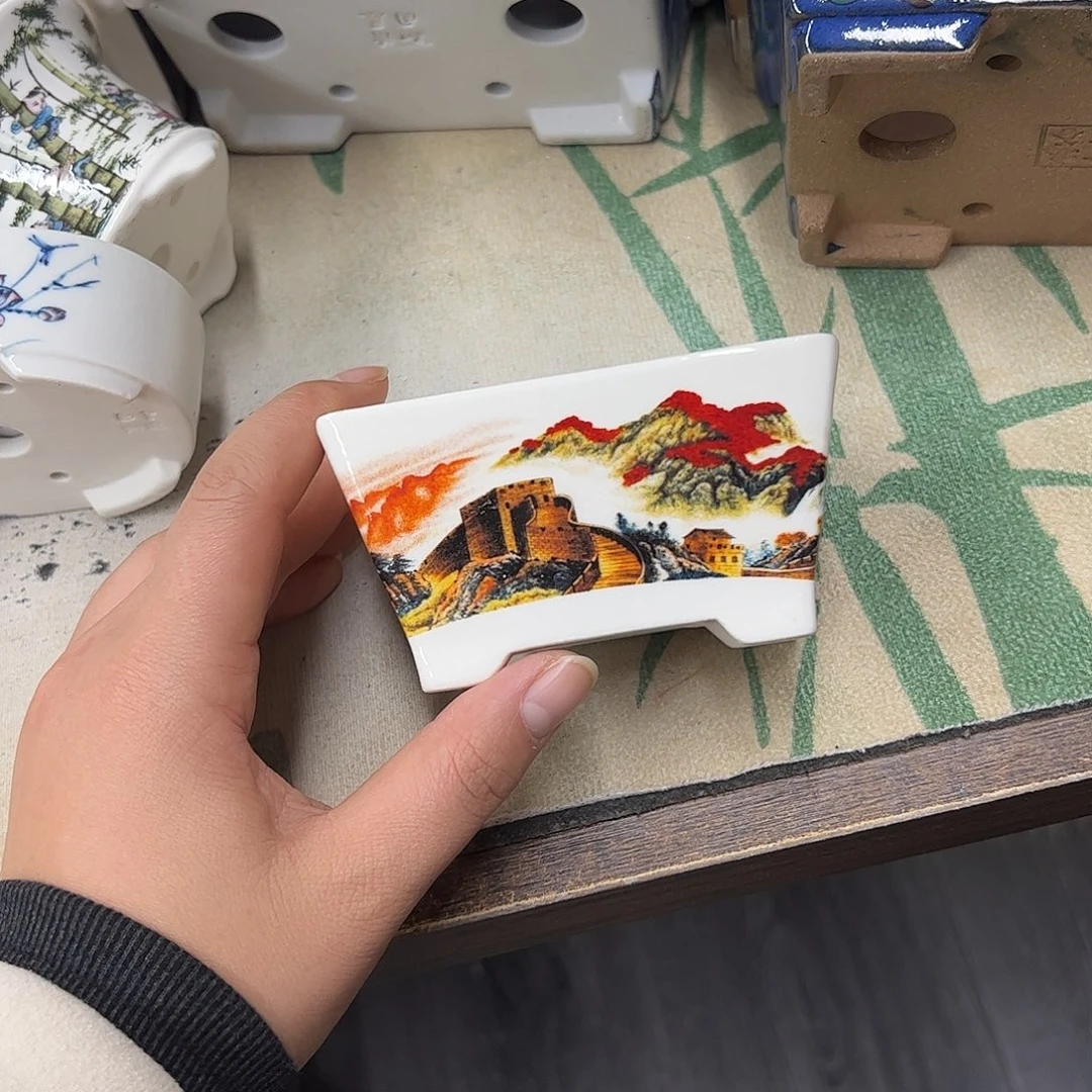 花盆紫砂988号瑕疵10/7.5/5cm