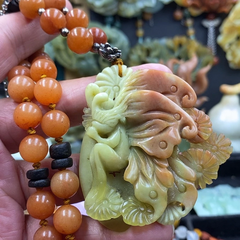 【闪购商品】未镶嵌岫玉吊坠