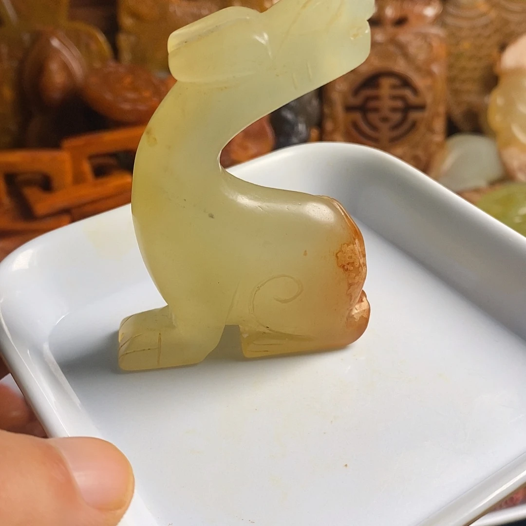 岫岩老玉（透闪石质玉）未镶嵌挂件