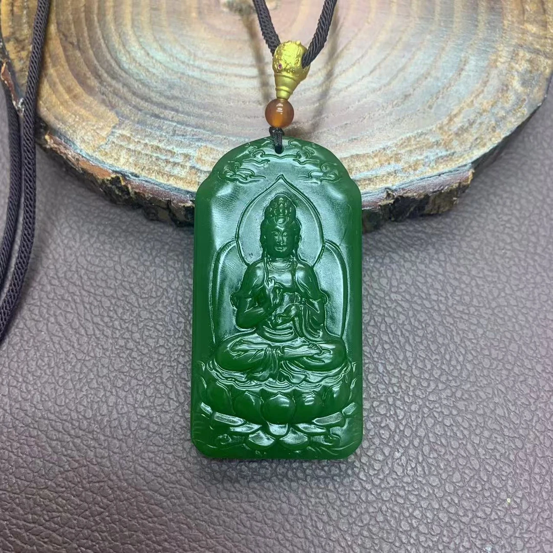 高品质牌头坐莲观音吊坠-精美-时尚-细腻