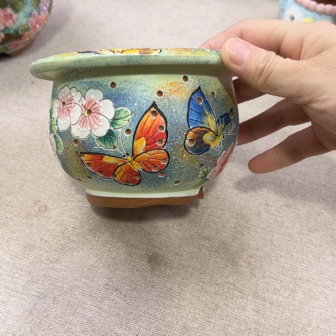 景德镇陶瓷花盆景德镇陶瓷花盆