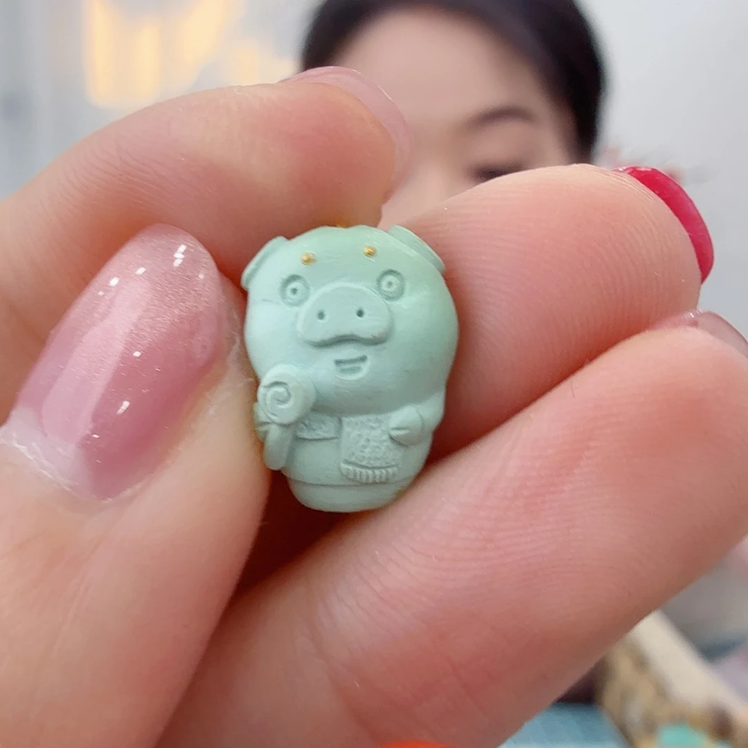 绿松石未镶嵌珠宝奇石