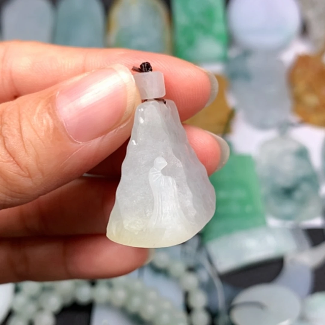 【闪购商品】定制翡翠未镶嵌一⼀