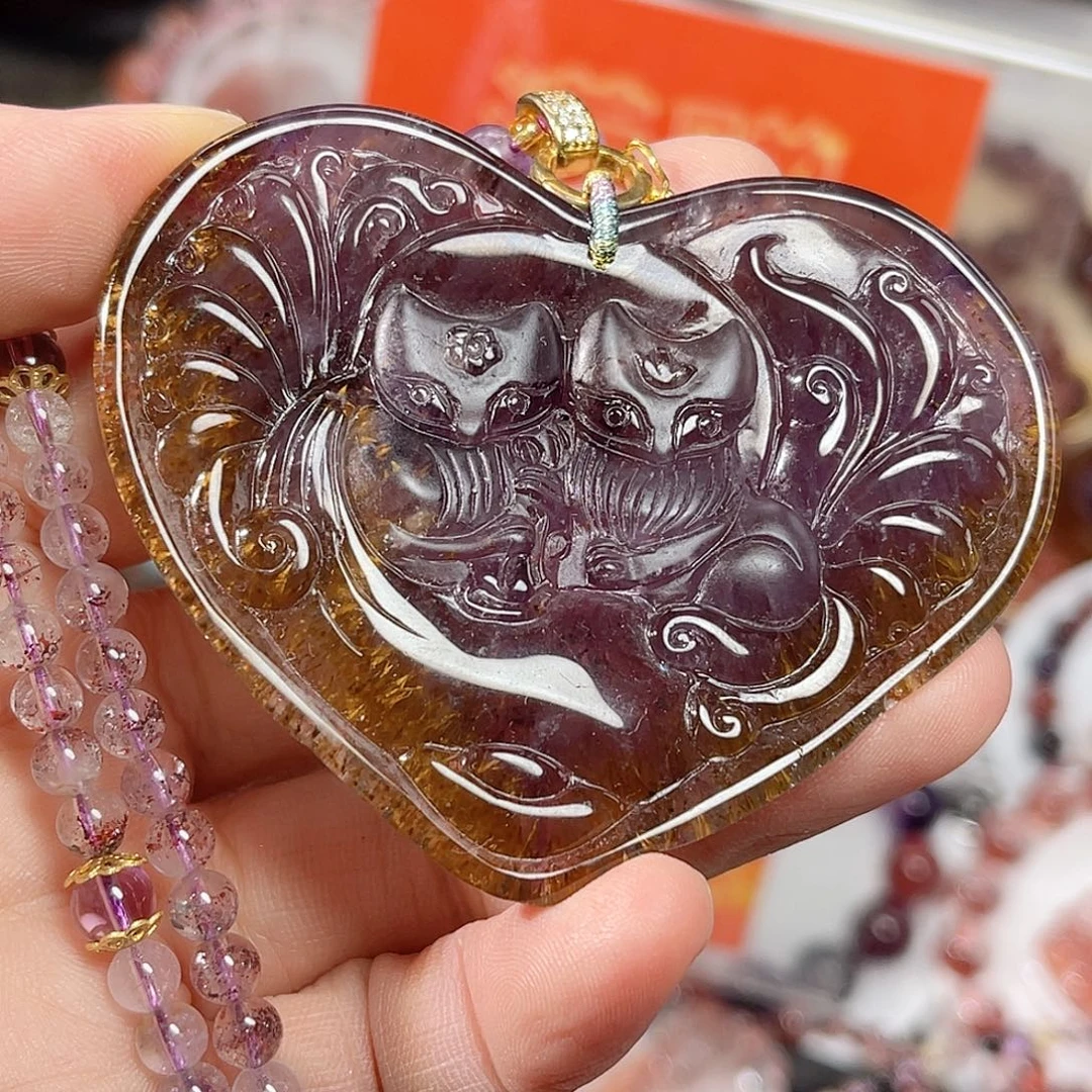 水晶未镶嵌颈饰订制