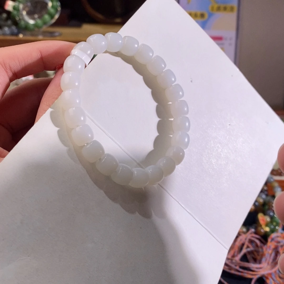 和田玉手链未镶嵌