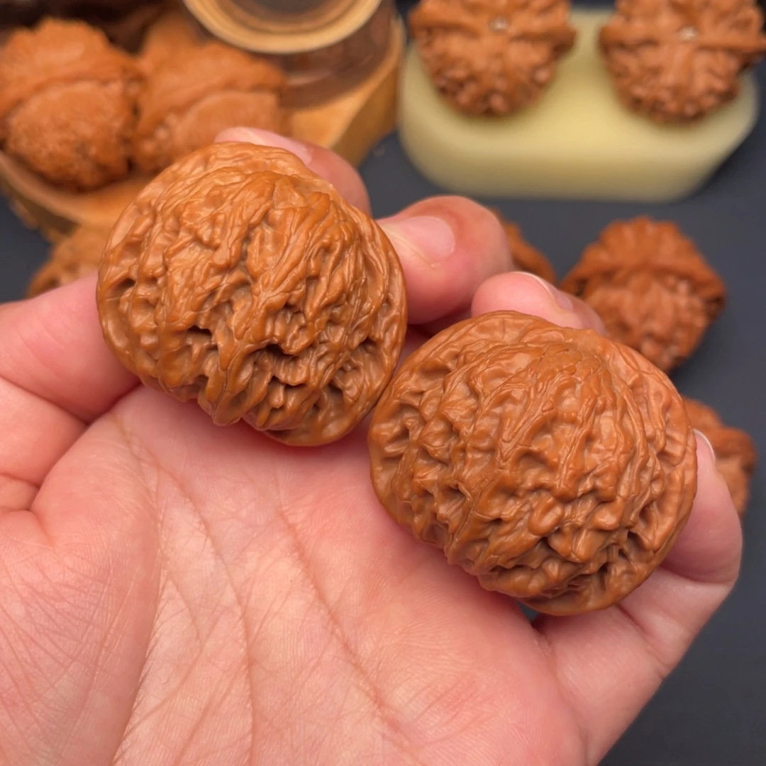 文玩核桃把件全品无修41山地磨盘