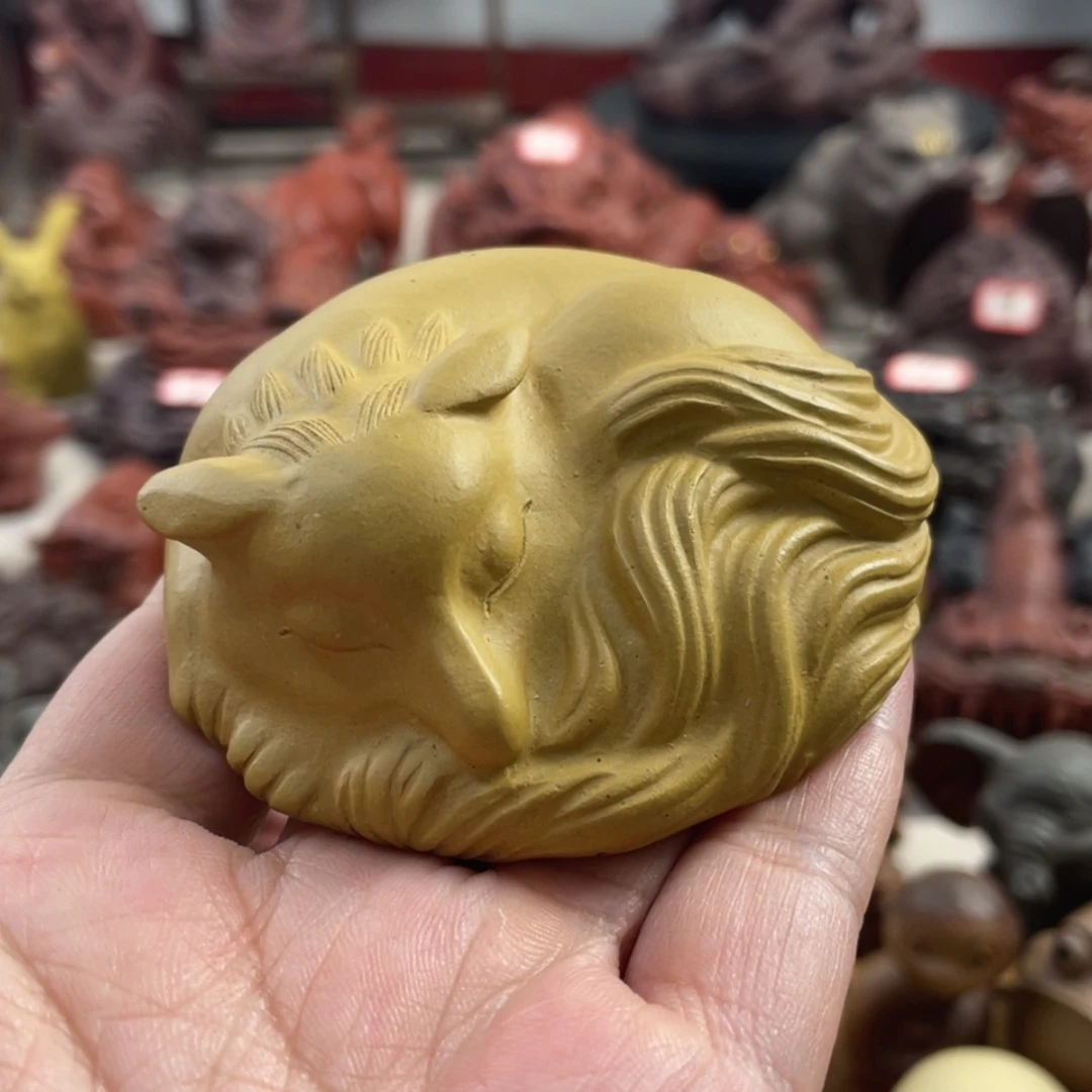 【闪购商品】紫砂茶宠紫砂九尾狐