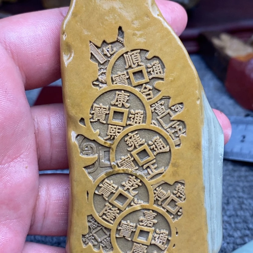 【闪购商品】原石雕刻手把件