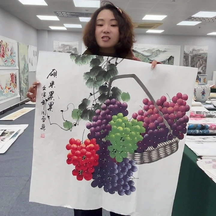 国画纯手绘国画作品大放漏！